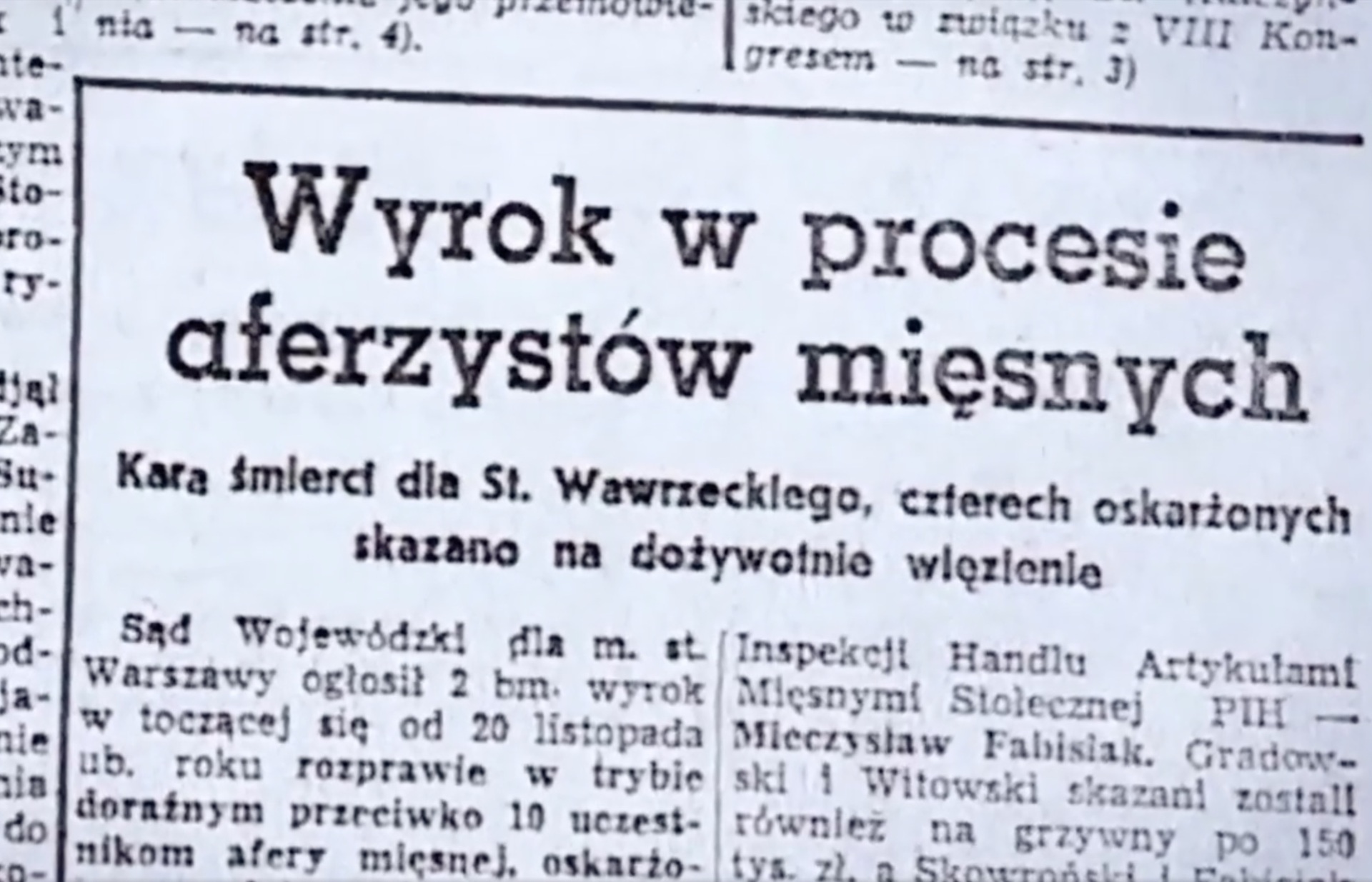 Osiwiał w kilka sekund. Aferzysta mięsny skazany na śmierć