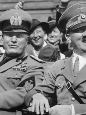 Münchener Abkommen, Ankunft Mussolini